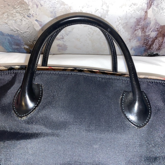 Authentic Burberry Blue Label Small Tote Purse - Picture 6 of 15